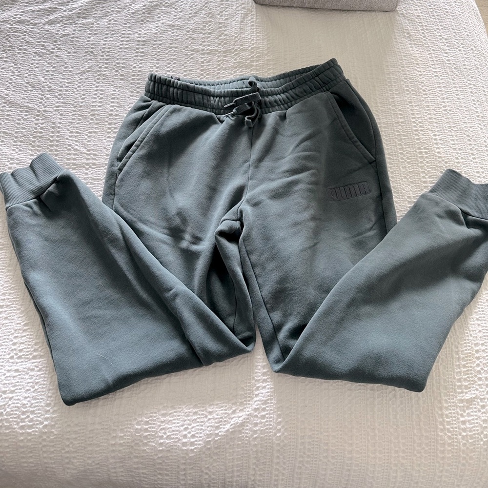 Puma Blue/Slate/Gray Jogger Sweatpants